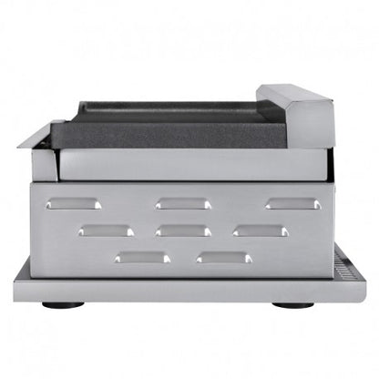 Plaque double et rainurée spéciale hamburgers - 230 V - PHF2R