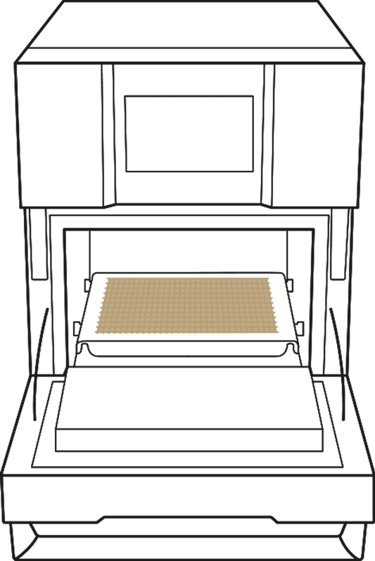 Grille en fibre de verre antiadhésive (UNOX XUC295)
