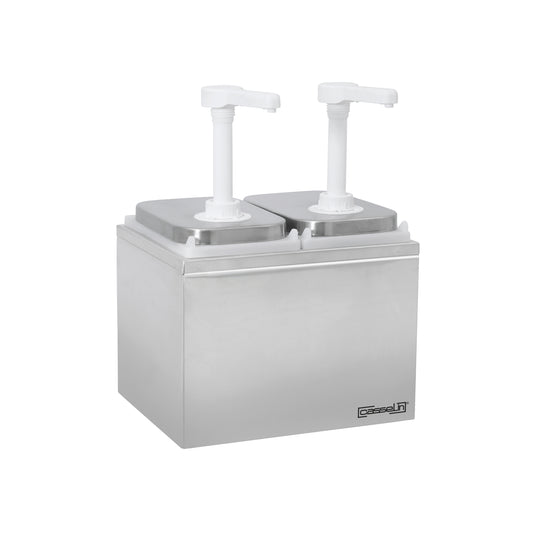 Pompe à sauce neutre 2 x 2L