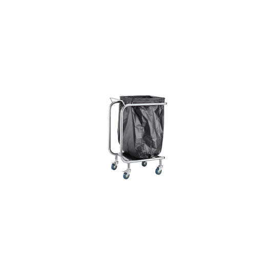 Porte sac poubelle mobile