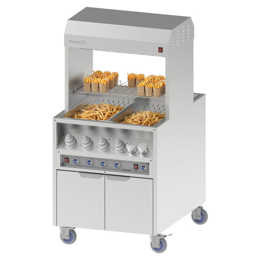 Poste de salage chauffe sauce traversant 800