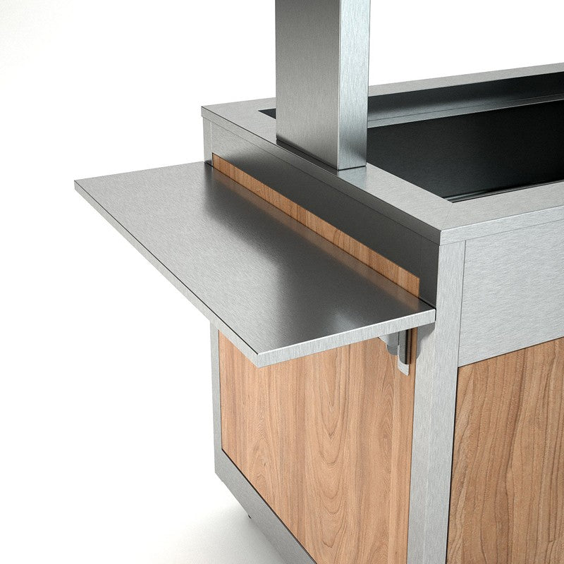 Rampes à plateaux - Finition acier inox plein - Nosem