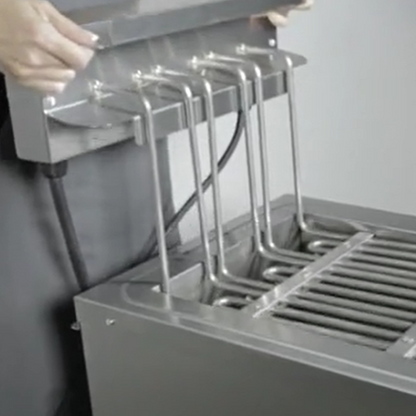 Friteuse à poser Compact - 2 cuves 8 Litres - Electrique - Vidance en facade