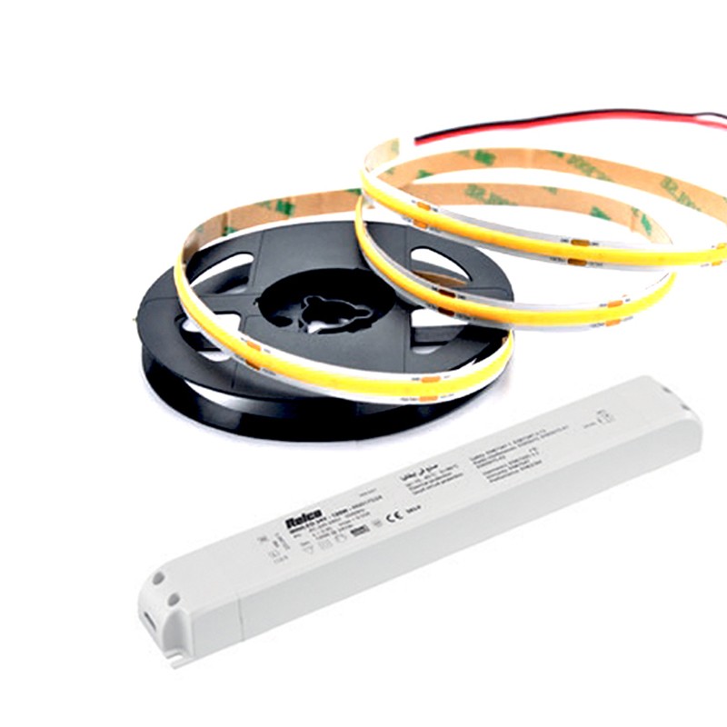 Ruban LED adhésif 5 M avec alimentation électrique - Nosem
