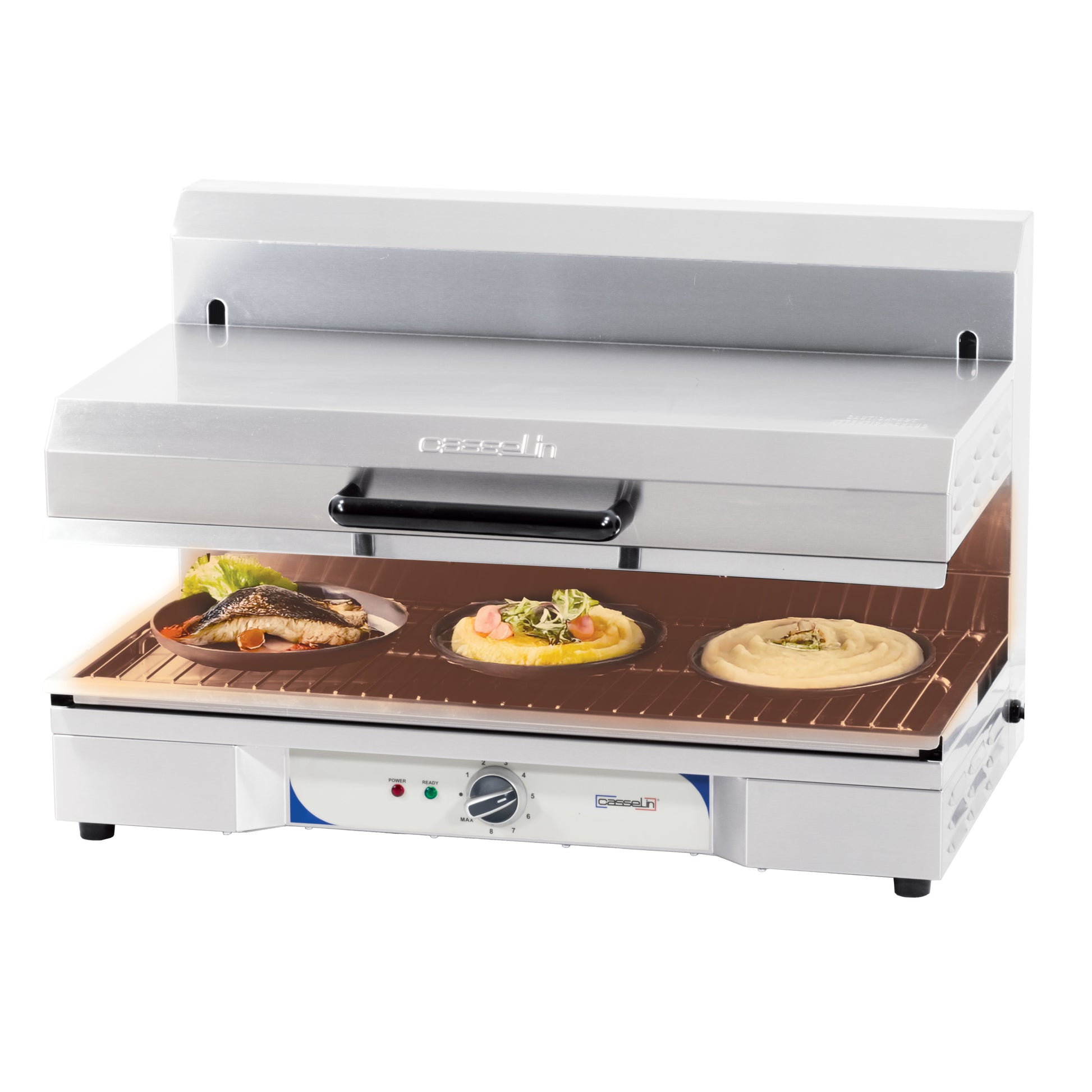 Salamandre à quartz avec plafond mobile 800 - Casselin