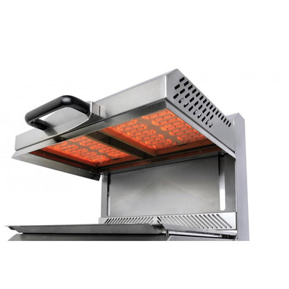 Salamandre électrique à plafond mobile - Grille 495 x 375 mm - Puissance totale absorbée 5 KW - Nosem