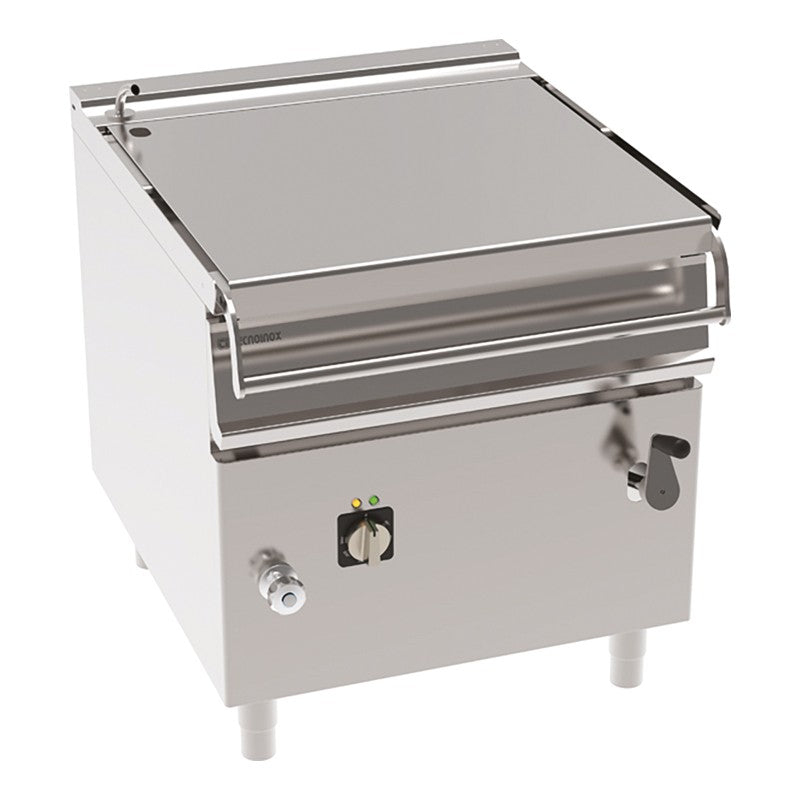 Sauteuse basculante électrique 80 l avec relevage manuel - Tecnoinox