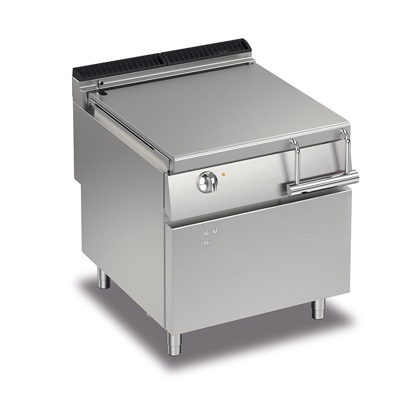 Sauteuse électrique compacte à relevage motorisé - 80 litres - Gamme Queen 900 - Puissance totale absorbée 9 KW - Baron