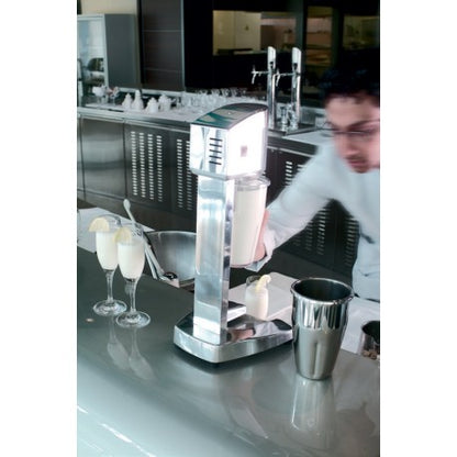 Shaker électrique professionnel - Noir - 2 Bols inox - 2x 1L - 230 V - 34022N
