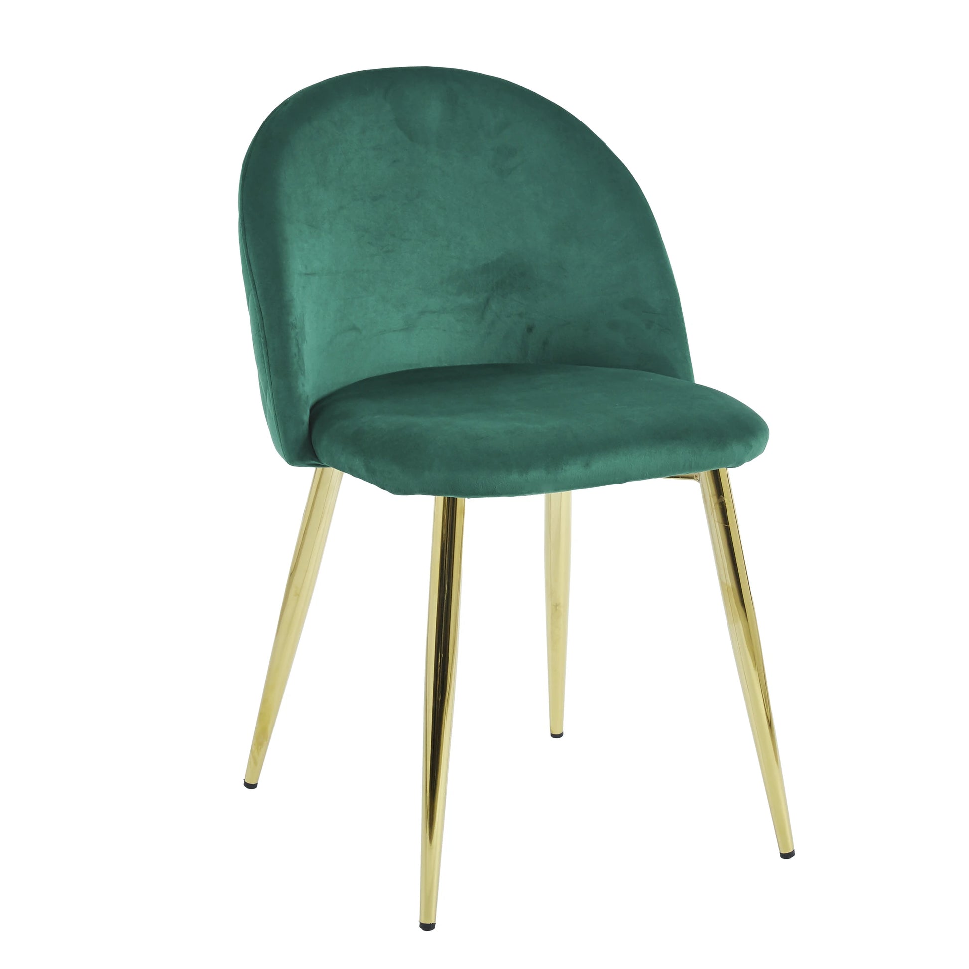 Chaise YUMI Velours - Vert