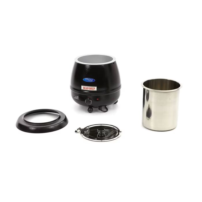 Soupière - 10 L - pot intérieur amovible - avec pause à la cuillère