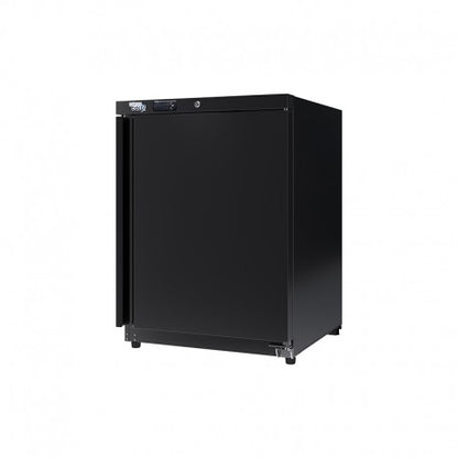SOFRACOLD - Armoire réfrigérée noire - Porte pleine - Négative - 200 L - AE201NB