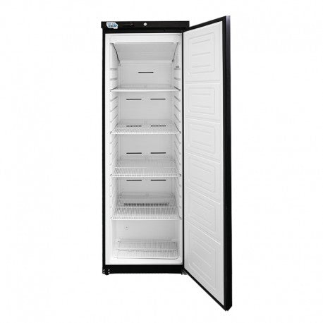 SOFRACOLD - Armoire réfrigérée noire - Porte pleine - Négative - 400 L - AE401NB