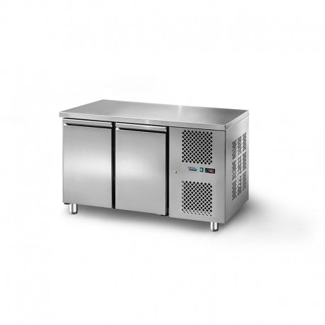 SOFRACOLD - Table GN 1/1 positive sans dosseret - Prof. 700 - 2 portes - 210 L - TRG2PSD-2