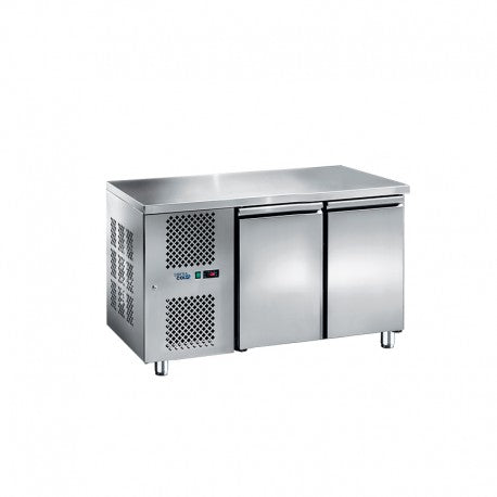 SOFRACOLD - Table réfrigérée positive GN 1/1 - 2 portes - Prof 700 mm - Groupe à gauche - TRG2PSD-GG-2
