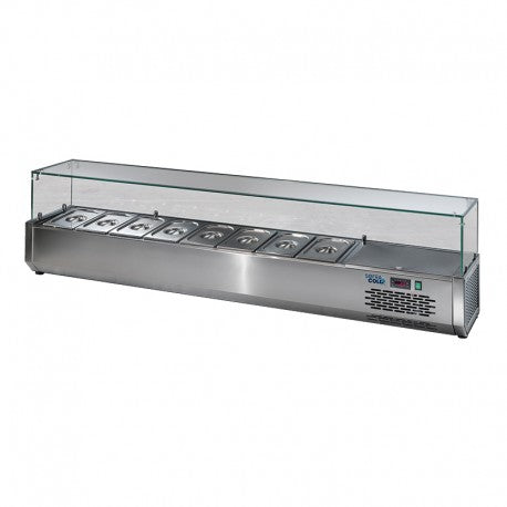 SOFRACOLD - Vitrine réfrigérée pour tables à pizza - VR2033V-2