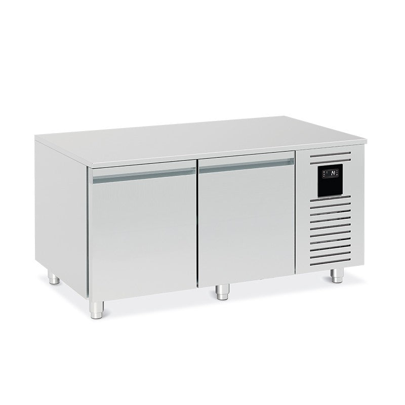 Soubassement réfrigéré positif avec 2 grands tiroirs - 130 L - BRU112-3 - Nosem