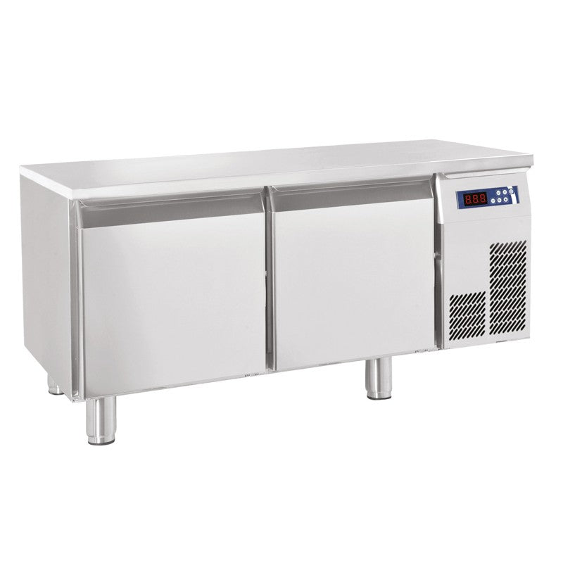 Soubassement réfrigéré sans dessus - 2 portes - 140 L - Gamme 650 - Baron