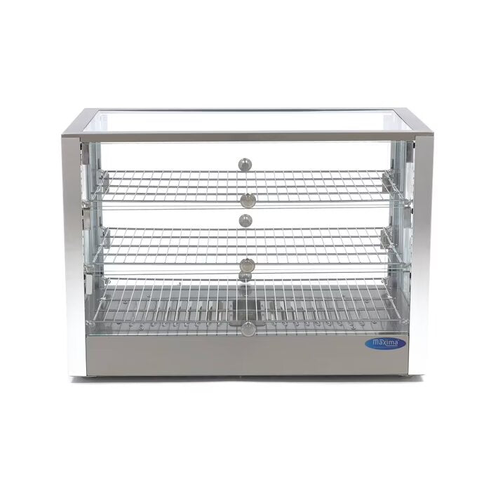 Vitrine chaude - 115 L - 70 cm - 3 étagères