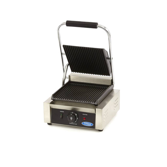 Grill Panini - rainuré - Plancha simple - 22 cm