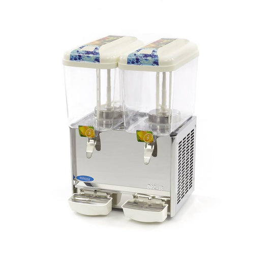 Distributeur à boissons - 2 x 18 L -  électrique - incl mécanisme d'agitation