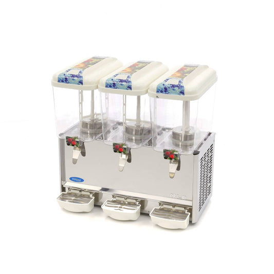 Distributeur à boissons - 3 x 18 L - électrique - incl mécanisme d'agitation