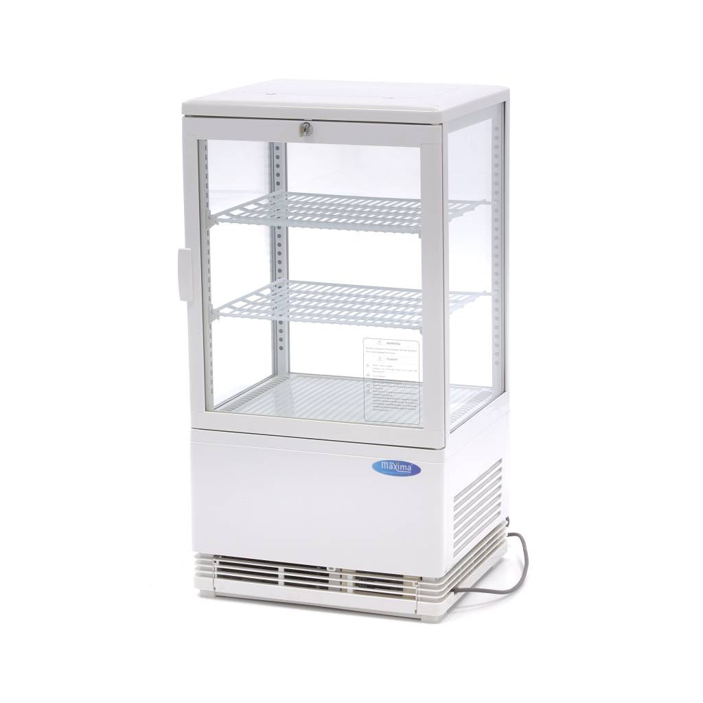 Vitrine réfrigérée 58 L blanc
