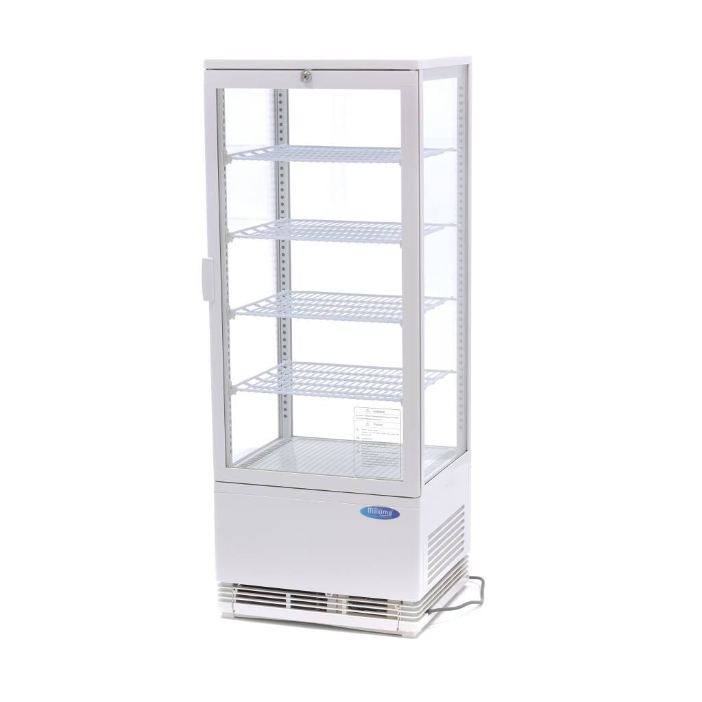 Vitrine réfrigérée 98 L blanc