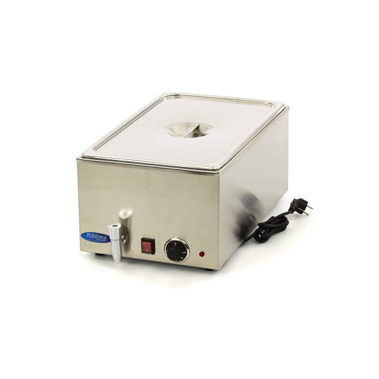 Bain-marie - avec robinet - 1/1 GN inclus - électrique