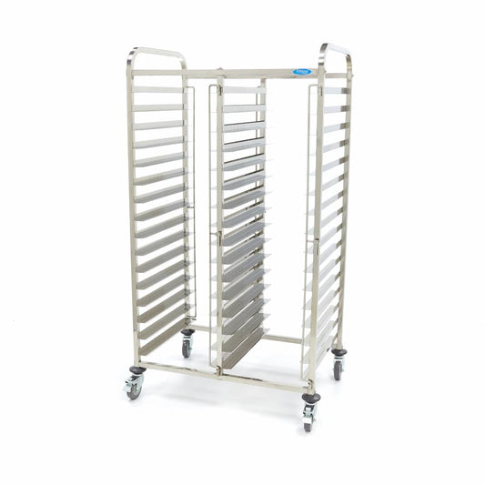 Chariot à plateaux - boulangerie - s'adapte à 32 plateaux (60 x 40c m) - excl plateaux
