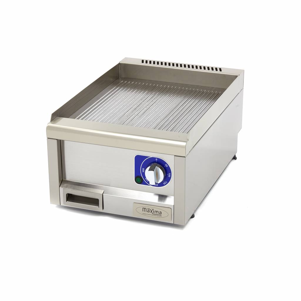 Plancha - rainuré - unité simple - profondeur 60 cm - électrique - 400V