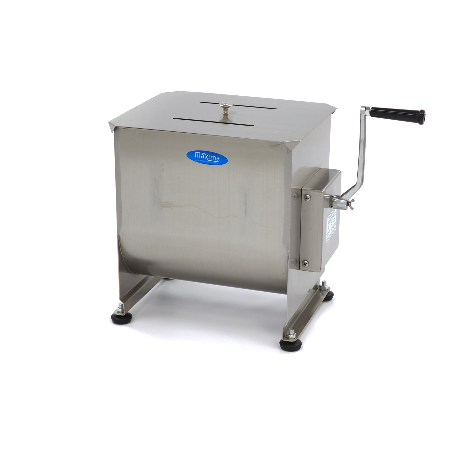 Mélangeur à viande - 30 L - 25 kg viande - axle unique - manuel
