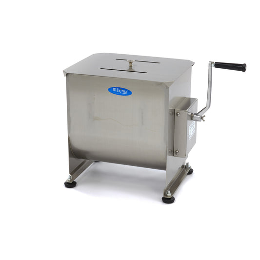Mélangeur à viande - 30 L - 25 kg viande - axle unique - manuel
