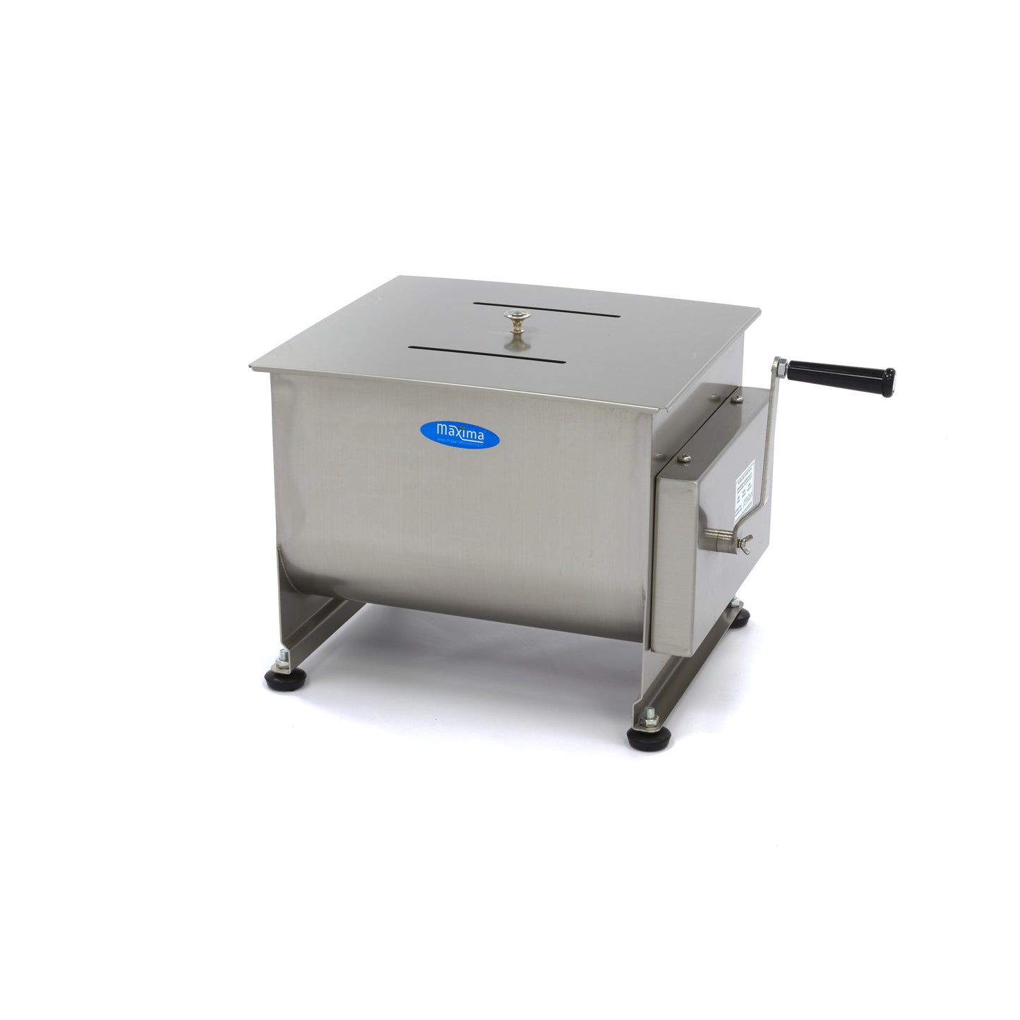 Mélangeur à viande - 30 L - 25 kg viande - axle double - manuel