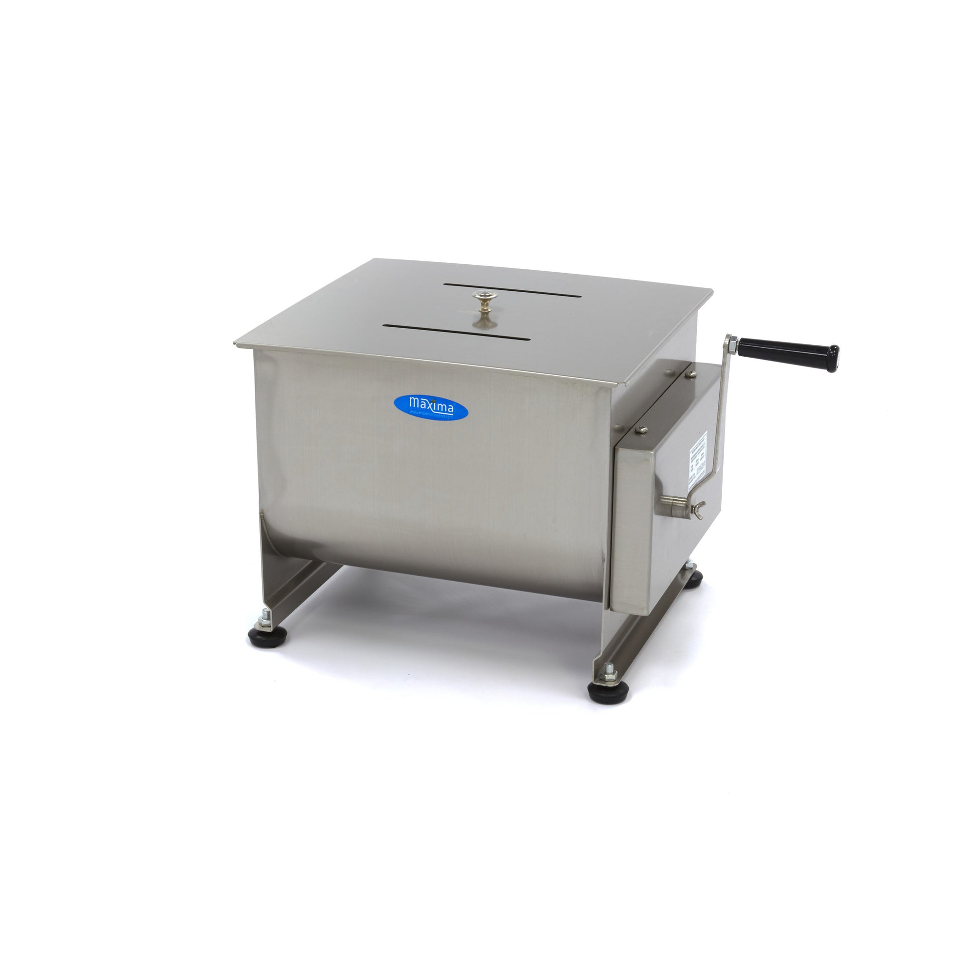 Mélangeur à viande - 30 L - 25 kg viande - axle double - manuel