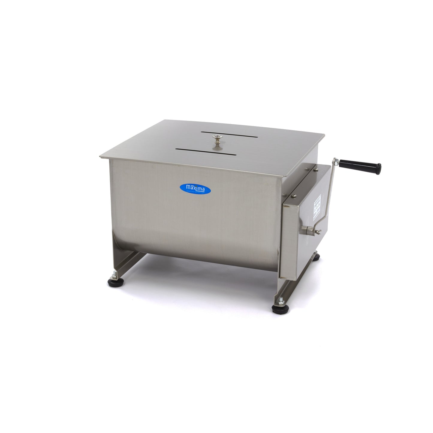 Mélangeur à viande - 40 L - 35 kg viande - axle double - manuel