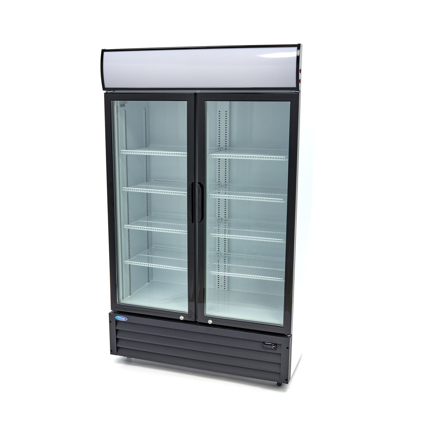 Armoire à boissons - Double portes - 700 L - 8 étagères réglables