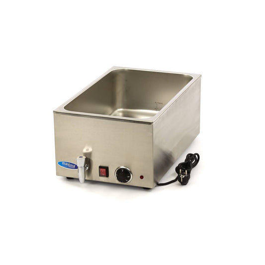 Bain Marie - avec robinet - excl, 1/1 GN set - électrique