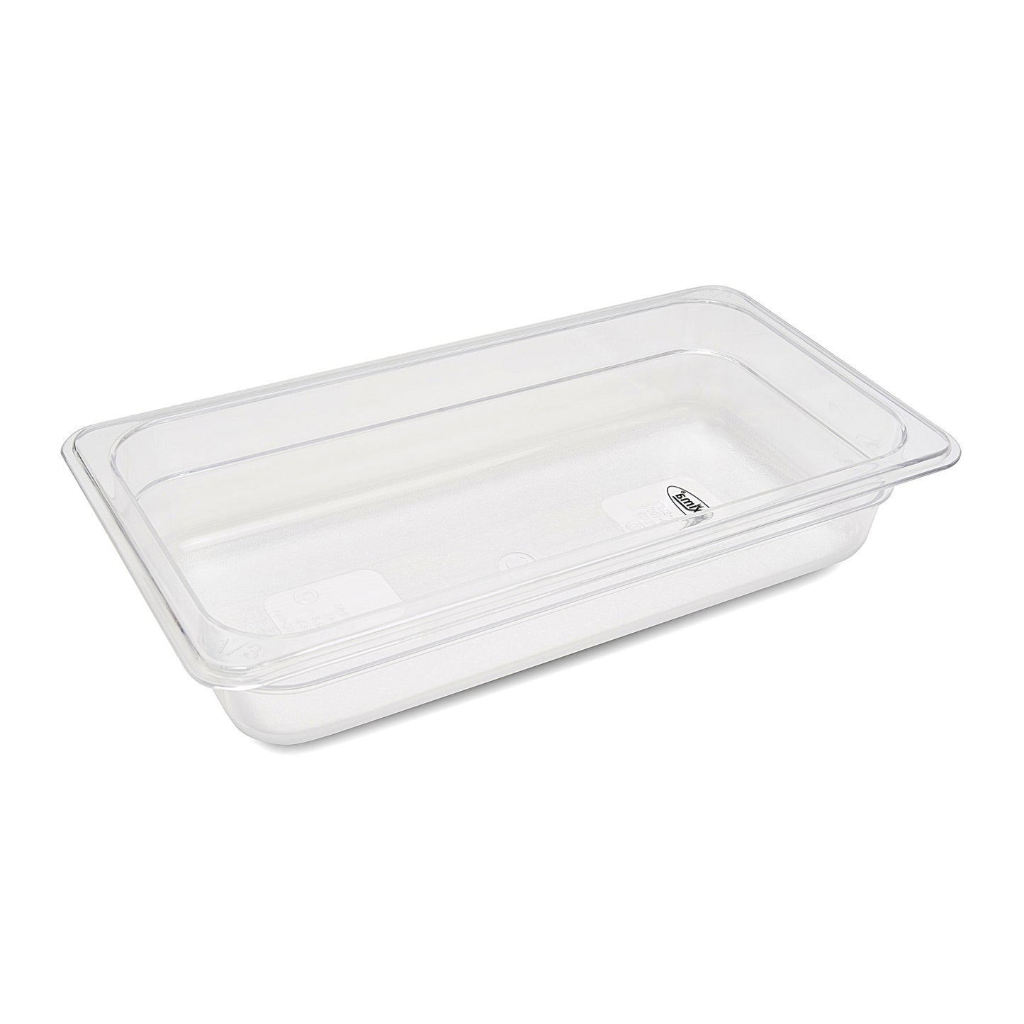 Bac gastronorm - 1/3 GN - profondeur 6,5 cm - polycarbonate