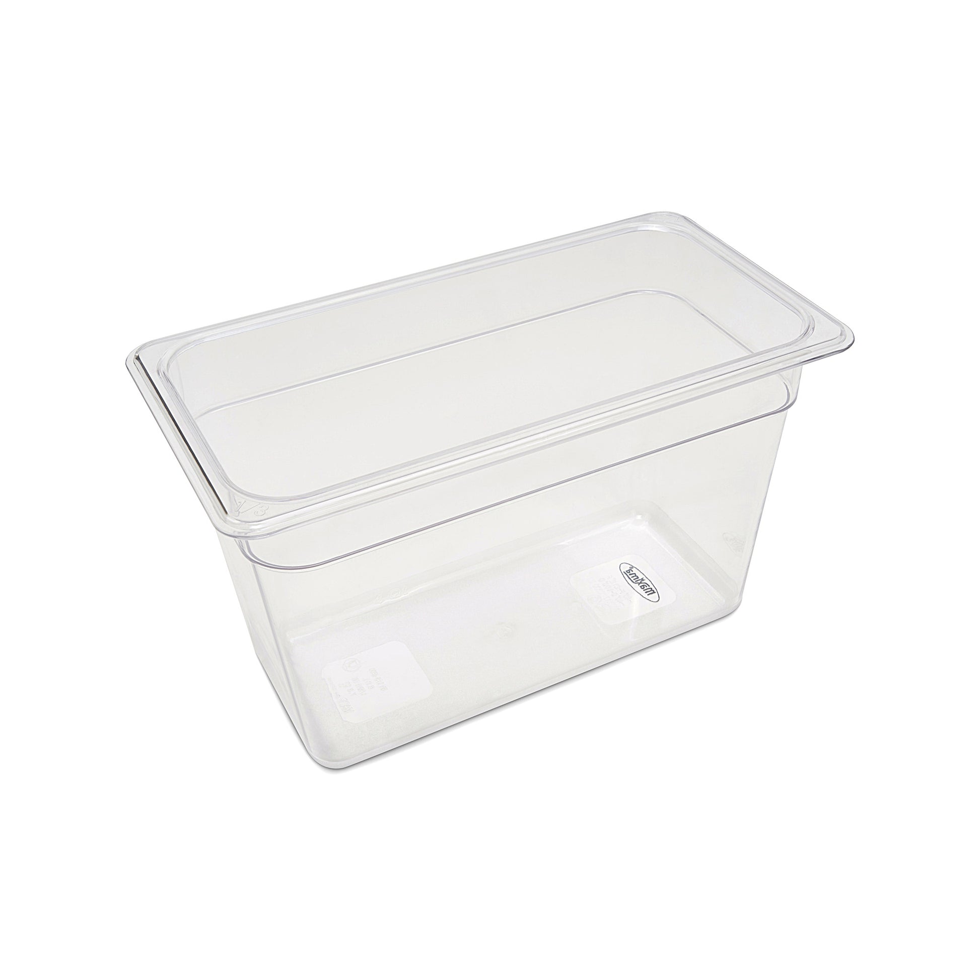 Bac gastronorm - 1/3 GN - profondeur 20 cm - polycarbonate