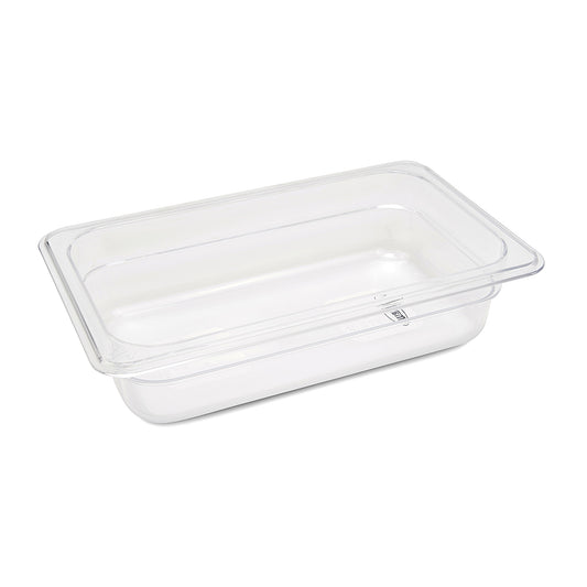 Bac gastronorm - 1/4 GN - profondeur 6,5 cm - polycarbonate