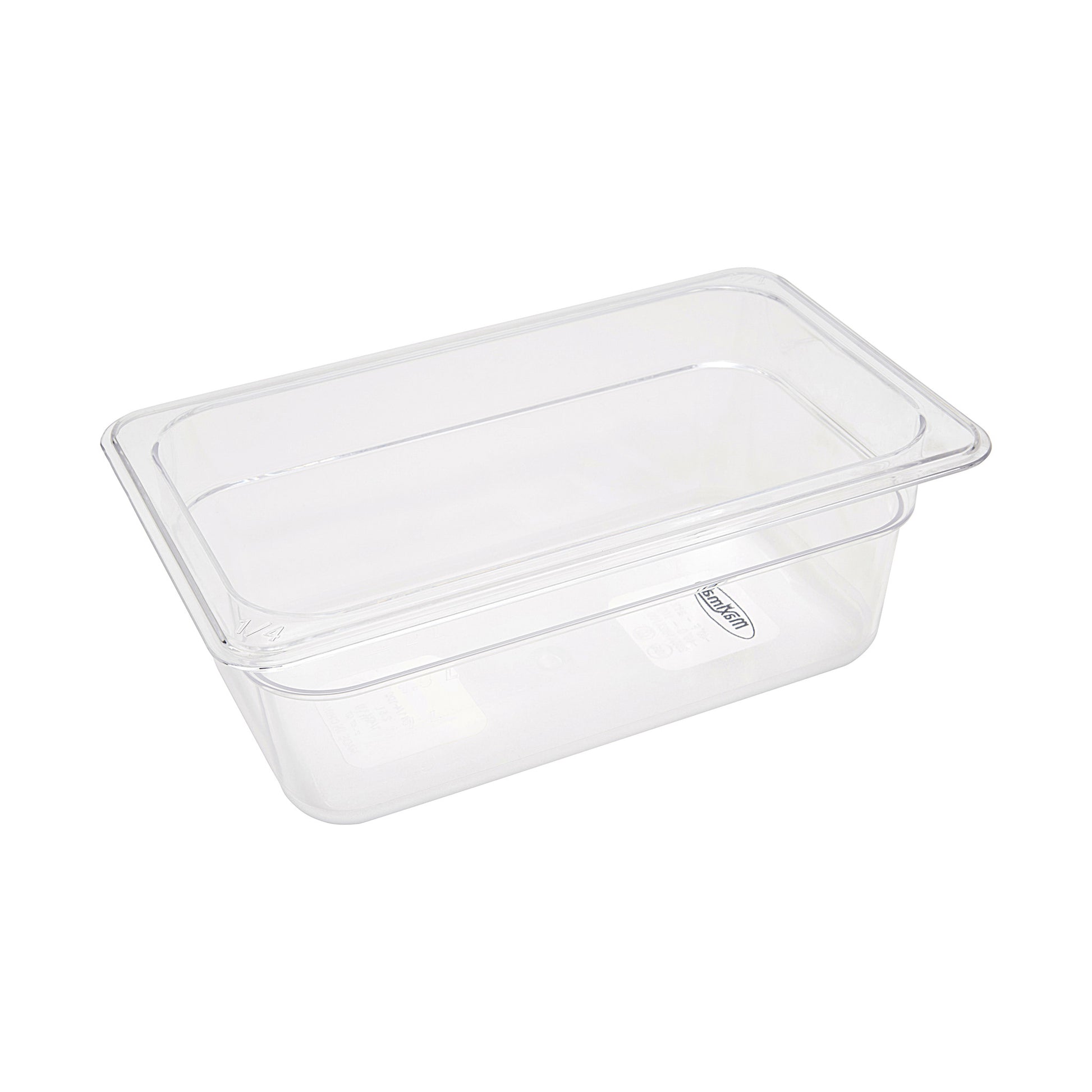 Bac gastronorm - 1/4 GN - profondeur 10 cm - polycarbonate