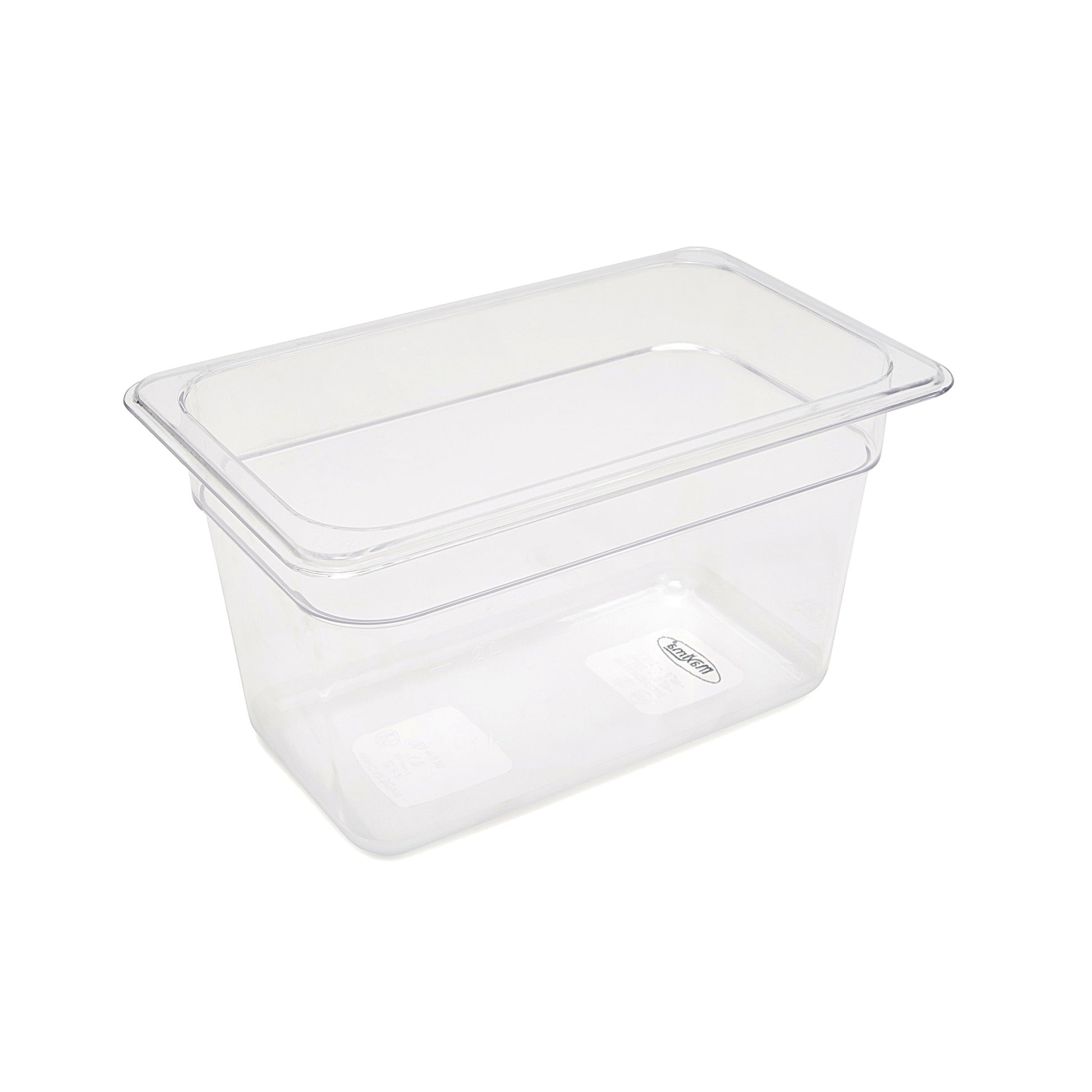 Bac gastronorm - 1/4 GN - profondeur 15 cm - polycarbonate