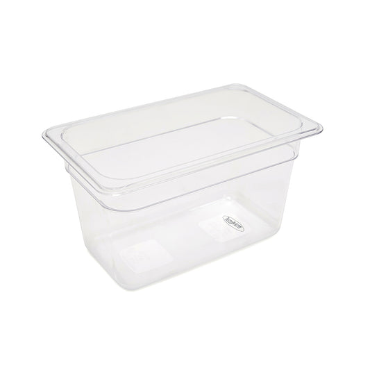 Bac gastronorm - 1/4 GN - profondeur 15 cm - polycarbonate