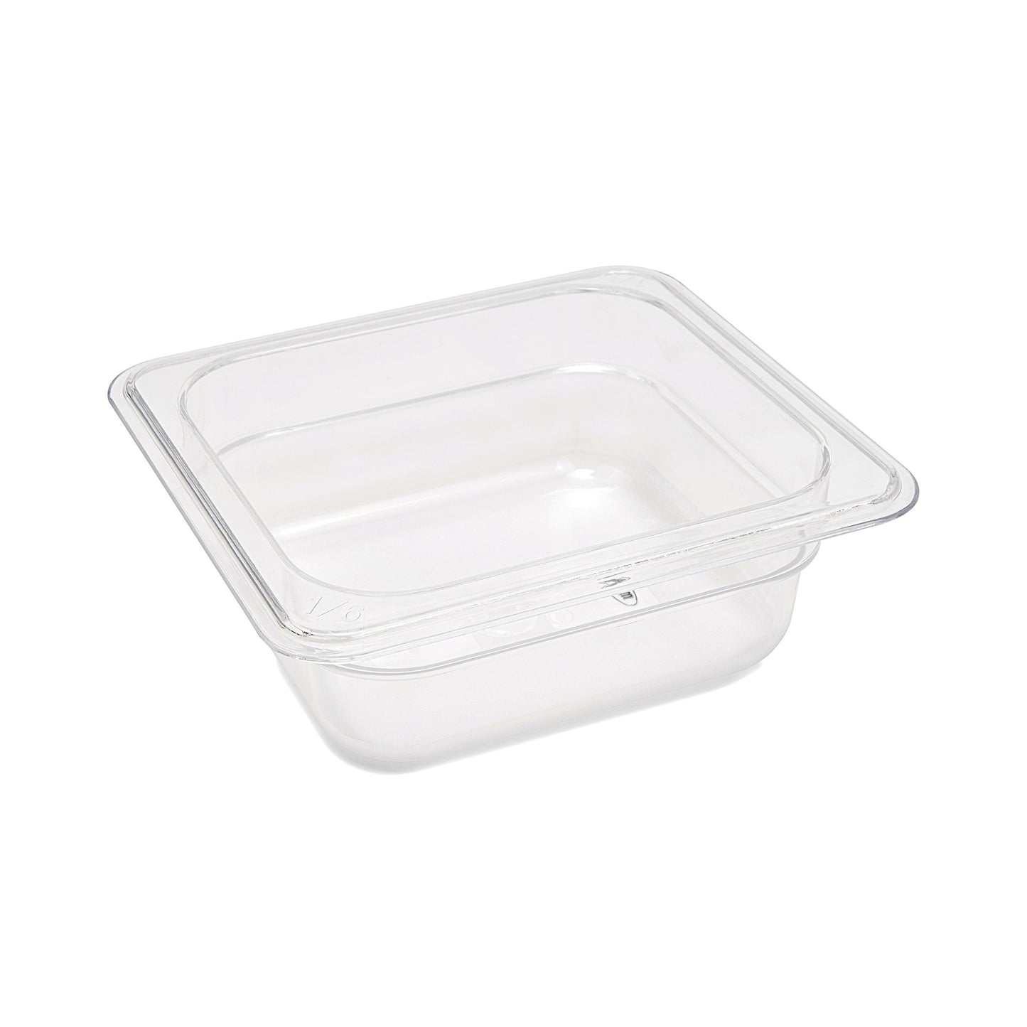 Bac gastronorm - 1/6 GN - profondeur 6,5 cm - polycarbonate