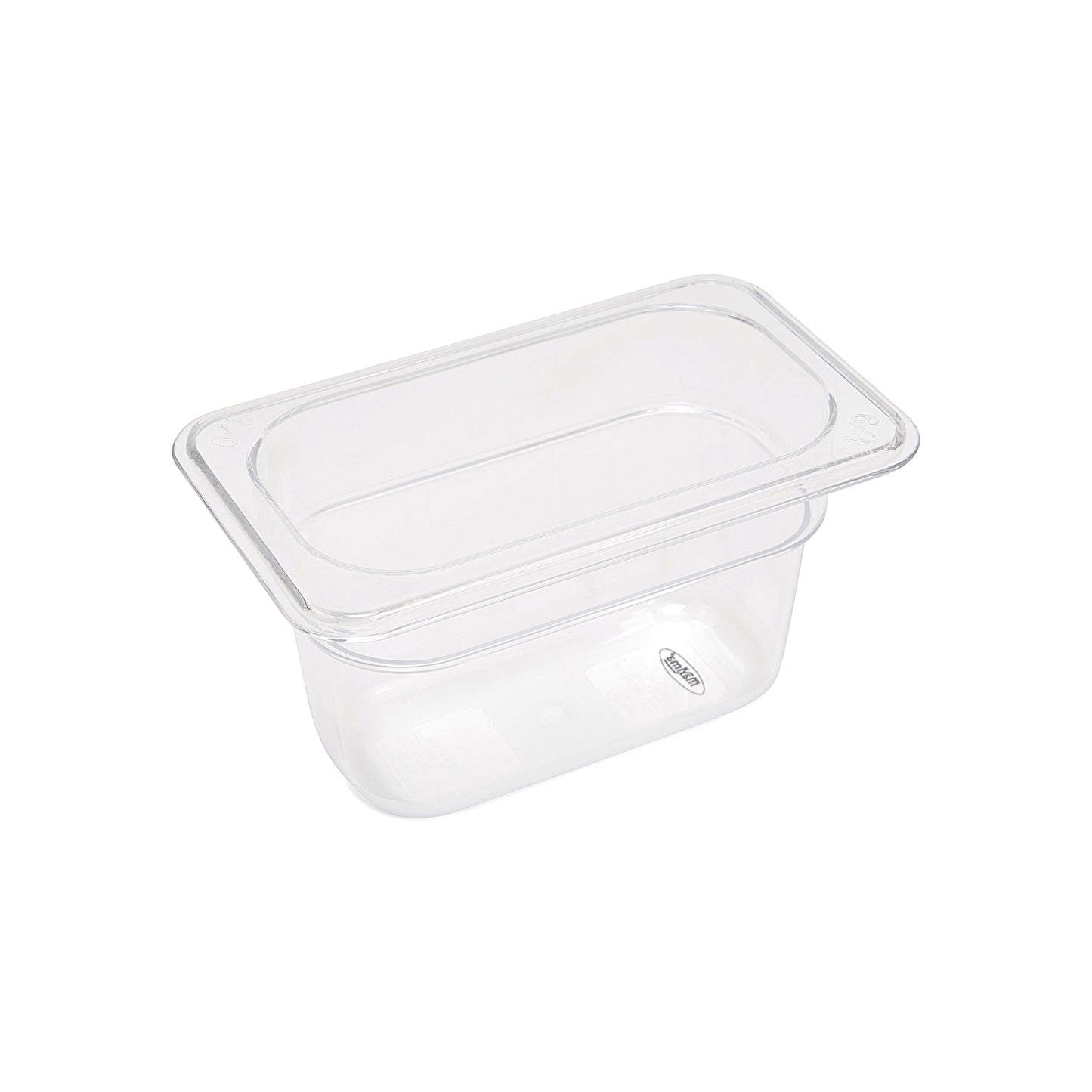 Bac gastronorm - 1/9 GN - profondeur 10 cm - polycarbonate