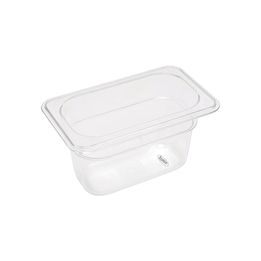 Bac gastronorm - 1/9 GN - profondeur 10 cm - polycarbonate