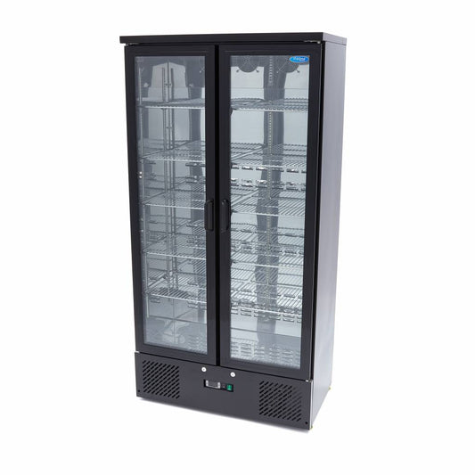 Armoire à boissons - Double portes - 10 étagères réglables