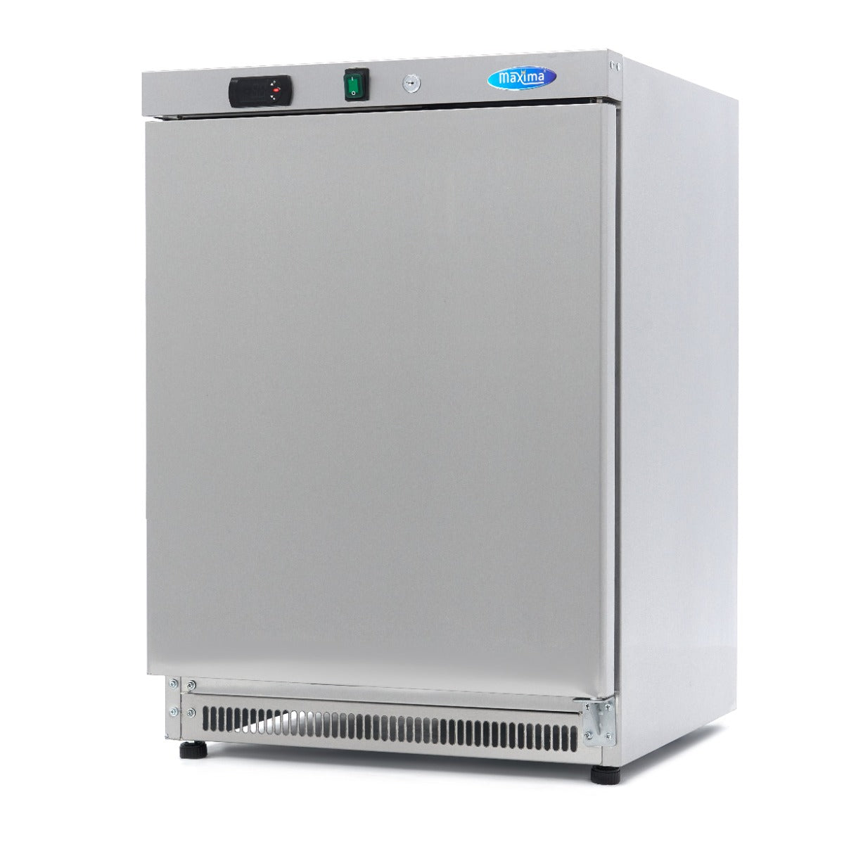 Armoire négative - 200 L - 2 étagères fixes - acier inoxydable