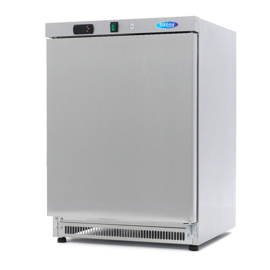 Armoire négative - 200 L - 2 étagères fixes - acier inoxydable